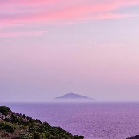 Дом отдыха Sea View House Among Holm Oaks On Elba
